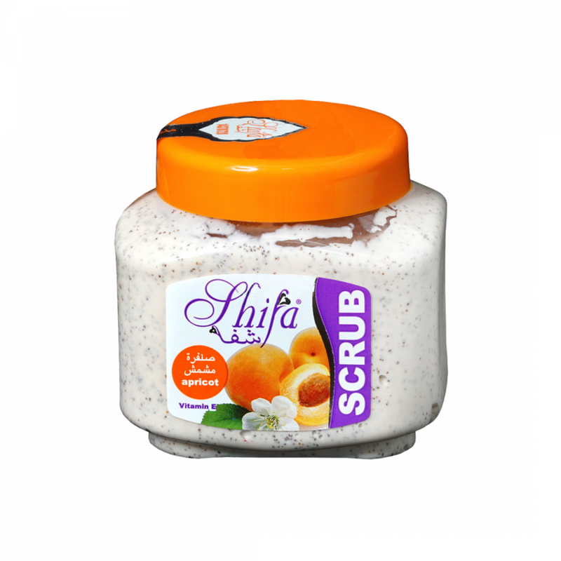 Shifa Apricot Extract Face and Body Scrub 300 ml