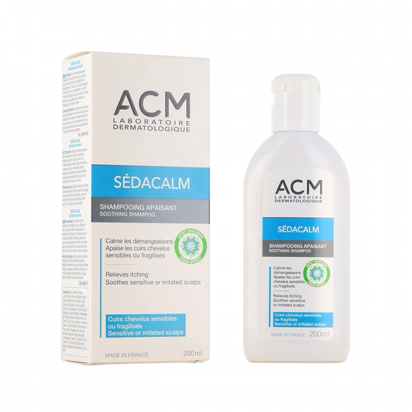 Acm Cedacalm Soothing Shampoo for Sensitive Scalp, 200ml