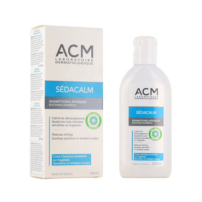 Acm Cedacalm Soothing Shampoo for Sensitive Scalp, 200ml