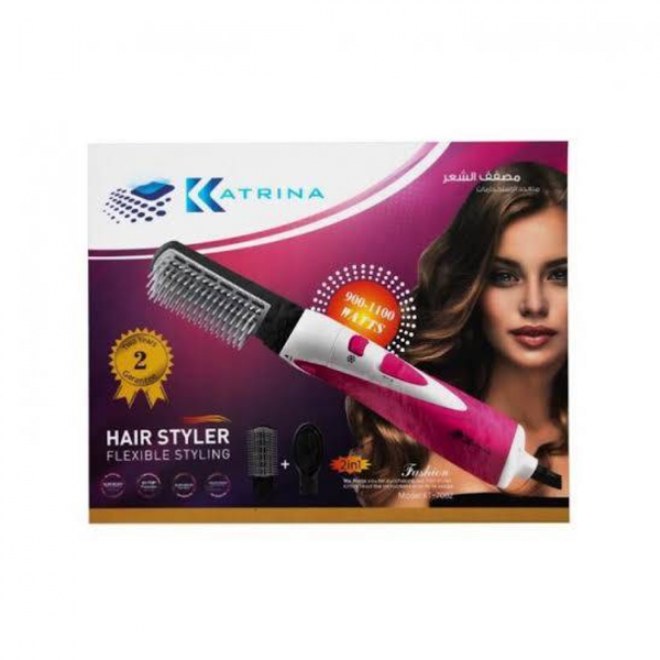 Katrina Hair Styler 7002 2-in-1 Hot Air Styling Brush, 1100W, 2 Brushes