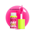 High Shine Lip Gloss Hydrating Non-Sticky Formula Supermodel NYX 4.8ml