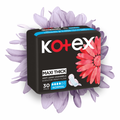 Kotex Maxi Comfort Clean Sanitary Pads Normal Size With Wings 30 Count