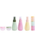 Solo Go Travel Bottle Set with Hair Rollers 6 PCS