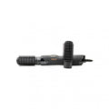 Rebune Hair Dryer and Styler, 1200 Watts, Ionic, 2 Attachments, Black