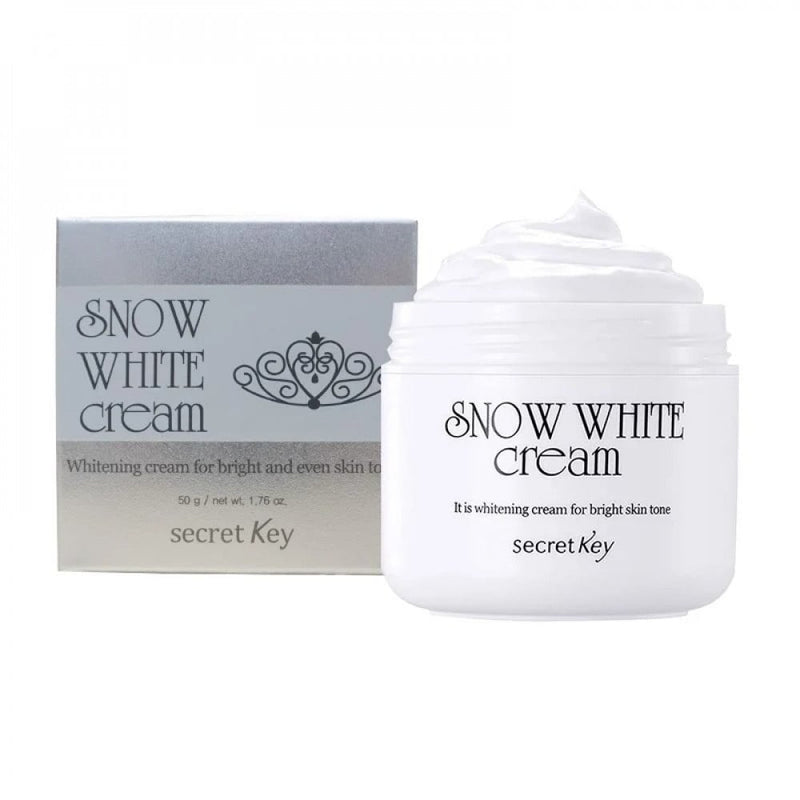 Secret Key Snow White Cream with Niacinamide, Skin Brightening, 50g