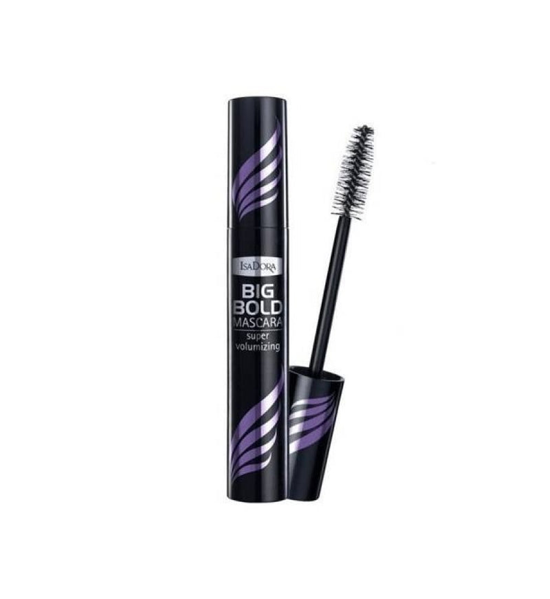Isadora Big Bold Mascara Black 10 Volumizing Fiber Brush