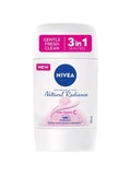 Nivea Natural Tone-Correcting Deodorant Stick - 50 ml - Whitens and Softens Underarms