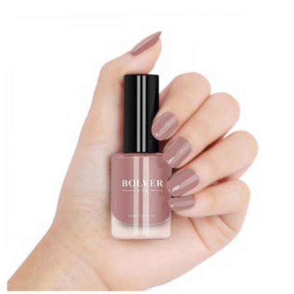 Bolver Nail Polish 614 Pink 11ml Quick-Dry High-Gloss
