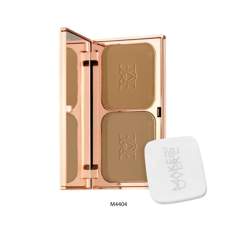 Make Over 22 Pressed Powder Foundation Duo M4404 Full Coverage Matte