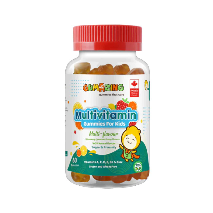 Wellkid Multi Vitamin Gummies Immune Support Fruit Flavoured GUMAZING 60 Count