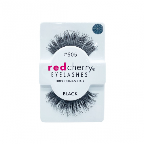Red Cherry Eyelashes #605 100% Natural Human Hair Reusable