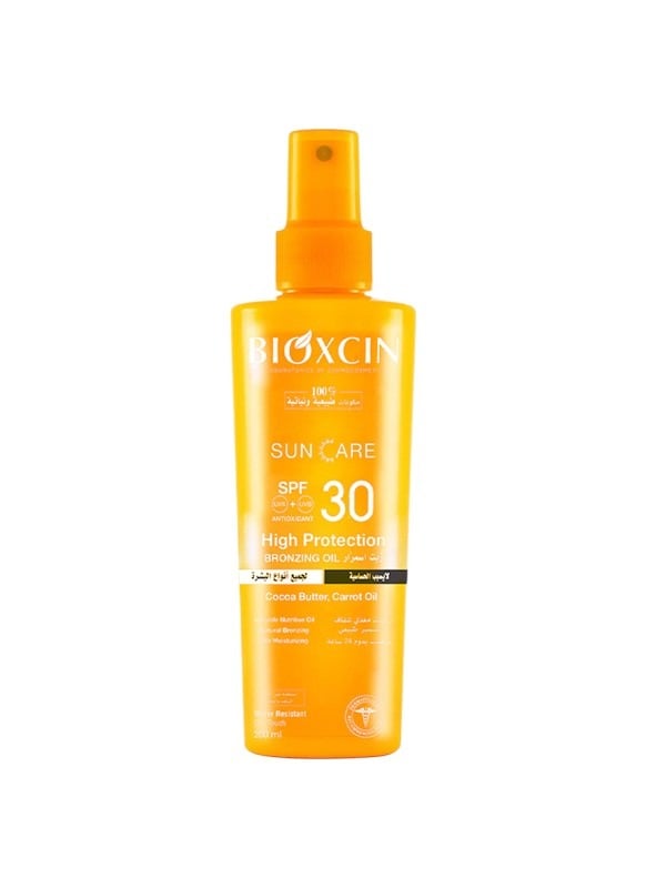 Tanning Oil with SPF 30 High Protection Bioxcin 200ml