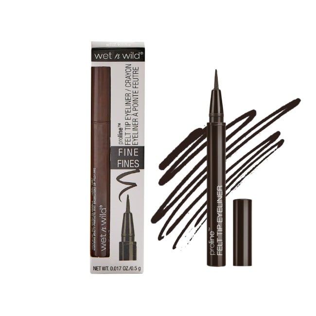 Brown Eyeliner Pencil Soft Precise Definition Dark Brown Wet n Wild 0.5g