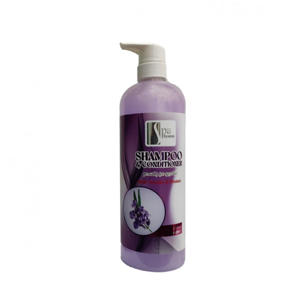 Spa System Shampoo and Conditioner with Lavender Extract 1000ml