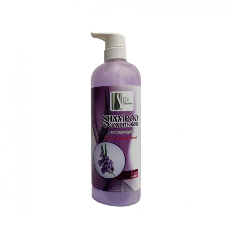 Spa System Shampoo and Conditioner with Lavender Extract 1000ml