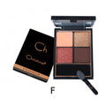 Christine 4-Color Eyeshadow Palette, Crease-Free Powder Formula