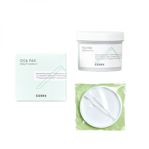 Cosrx Pure Fit Cica Pad Soothing Toner Sheet Mask, 90 Count