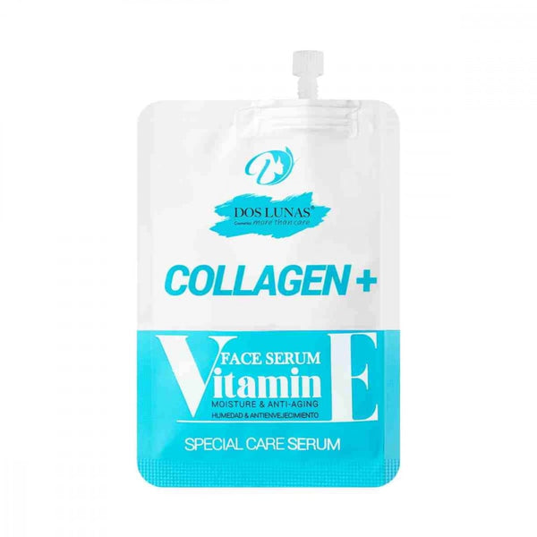 Dos Lunas Vitamin E Collagen Facial Serum for Wrinkle Reduction, 10ml