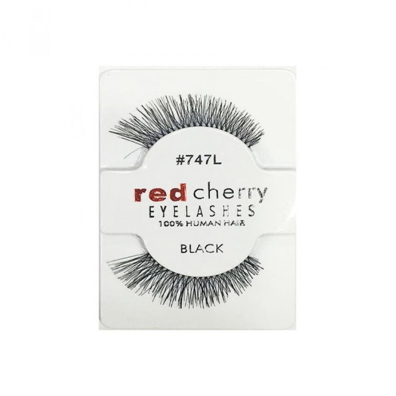 Red Cherry 747L Eyelashes 100% Natural Hair Strip Lashes
