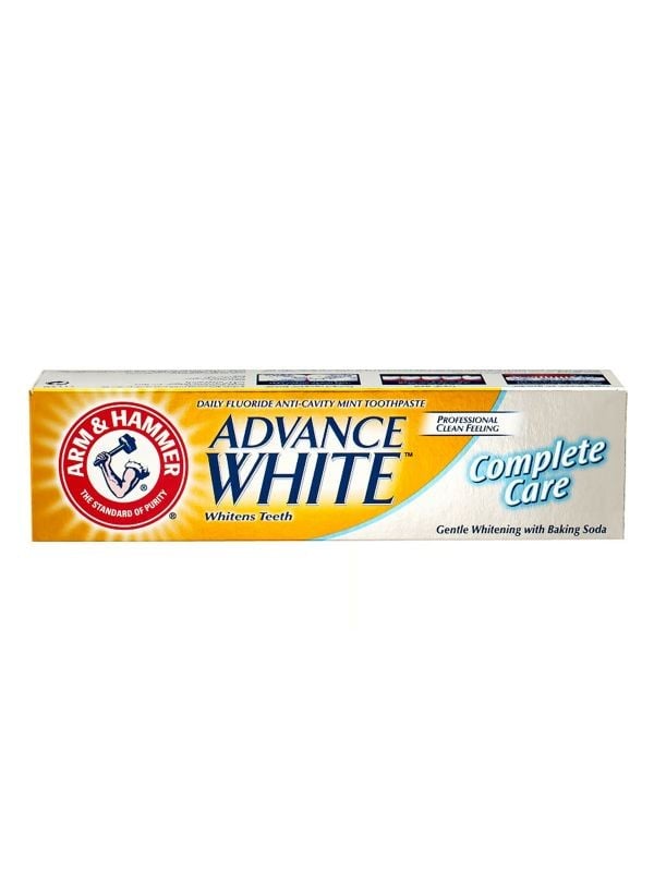 Arm & Hammer Advance White Complete Care Toothpaste Whitening Baking Soda 115g