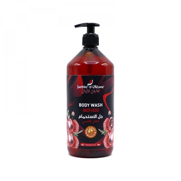 Shower Gel With Aker Fassi Argan Oil Cleansing Garden Olean 1 Liter