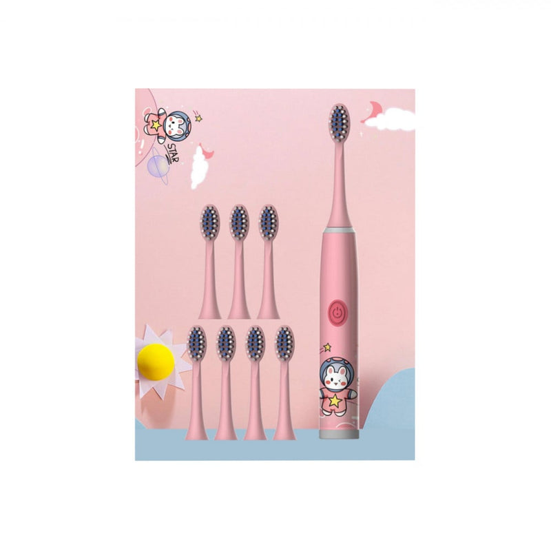 Best Electric Toothbrush 2022 Cartoon Rabbit Design Waterproof PP 1 Set