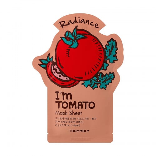 Tonymoly I Am Tomato Leaf Mask Radiance 21g