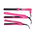 Aria Beauty Hair Styling Set 25-Piece Kit Ceramic Curling Irons