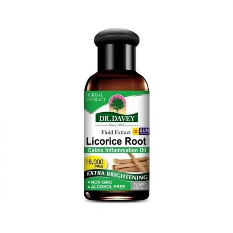 Licorice Root Oil Purifying Face Oil for Clear Skin Dr.Davey 75ml