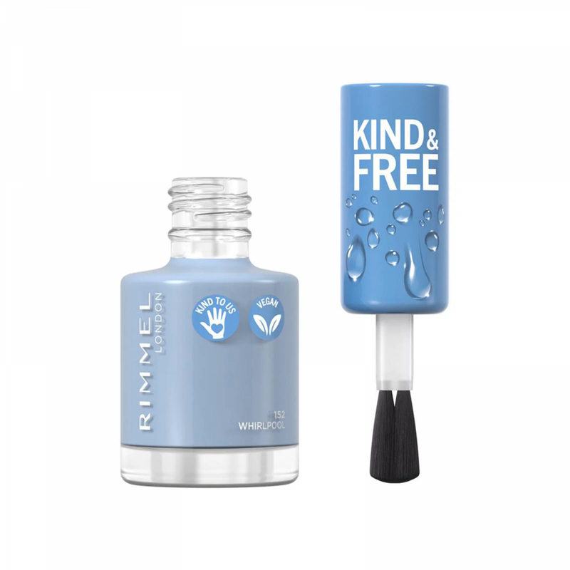 Nail Polish Kind & Free Plant-Based Formula Rimmel London 8ml