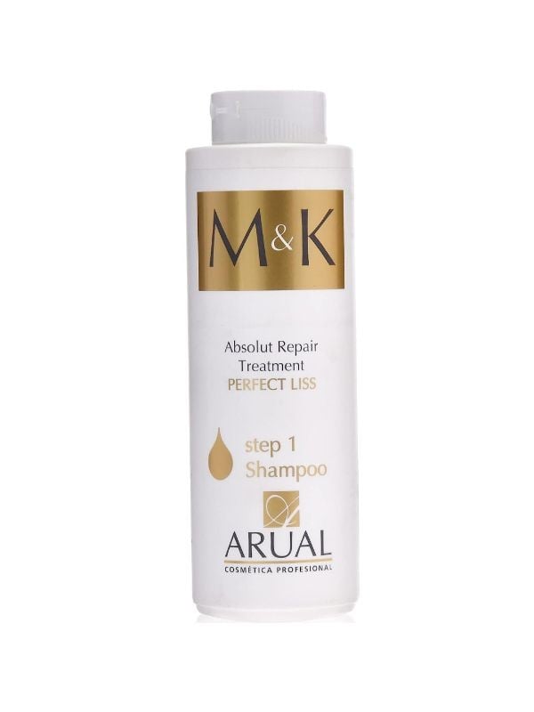 MK Keratin Shampoo with Macadamia Oil for All Hair Types, 400ml