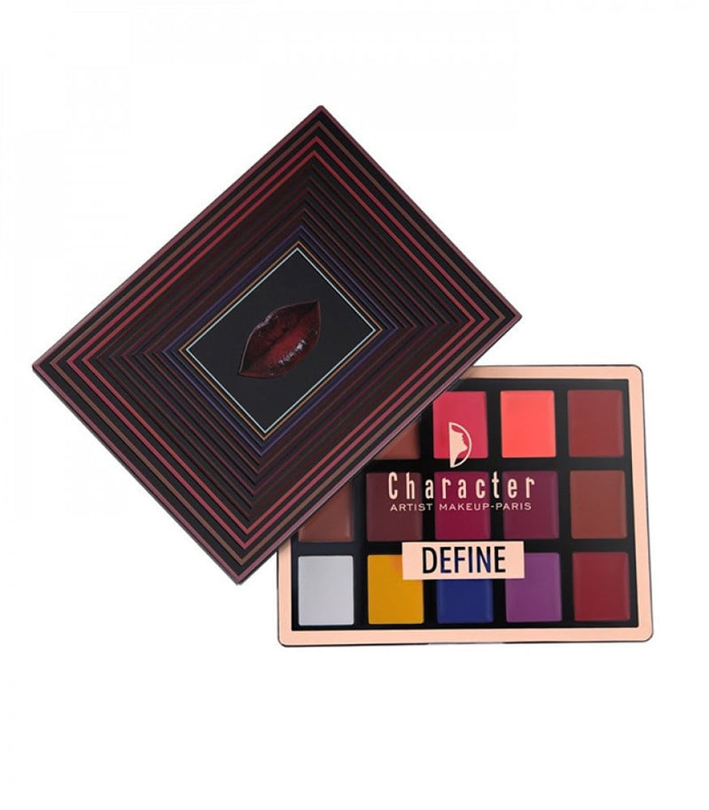Lip Liner Palette 15 Colors Long-Lasting Matte Character DDL001