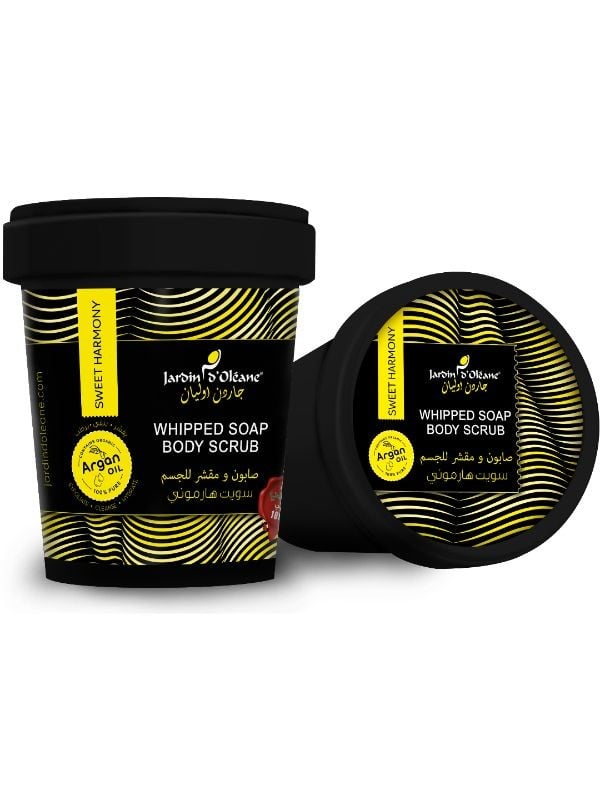 Scrub Soap for Body Sweet Harmony 2-in-1 Garden Olian 500g