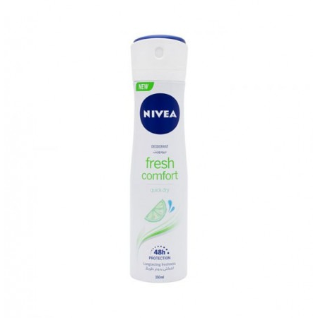 Nivea Dry Fresh Deodorant Spray, Alcohol-Free, 150ml