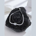 Buy Beaded Bracelet Cubic Zirconia Elegant Wrist Accessory