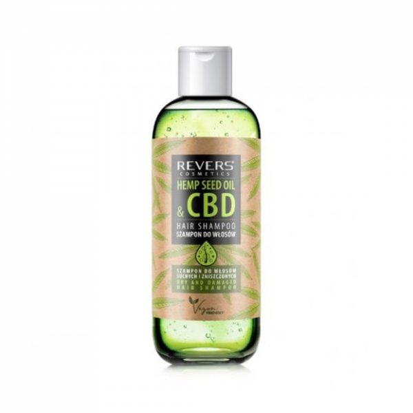 Hemp Seed Oil Shampoo for Dry Damaged Hair Strengthening Rivers 500ml