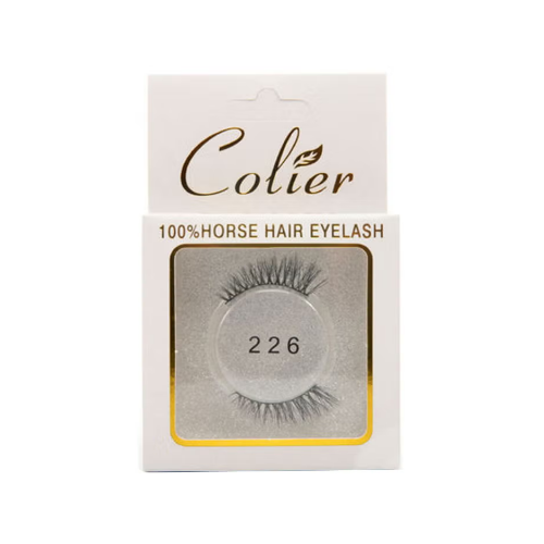 Collier Horsehair Eyelashes No. 229 Natural Fiber Strip Lashes