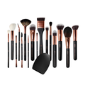 Make Over 22 Signature Makeup Brush Set MX03, 16 Piece Collection, Silicone Sponge
