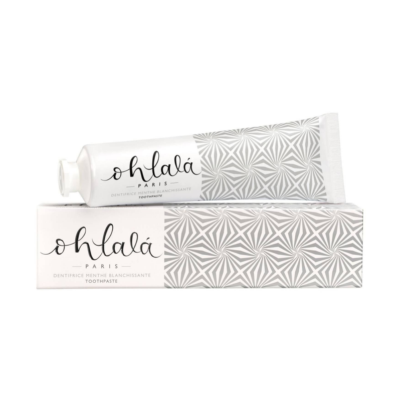 Olala Whitening Toothpaste, Mint, 96% Natural Ingredients, 75 ml