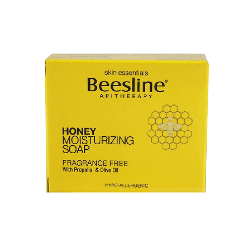 Beesline Honey Soap Fragrance-Free All Skin Types 60g
