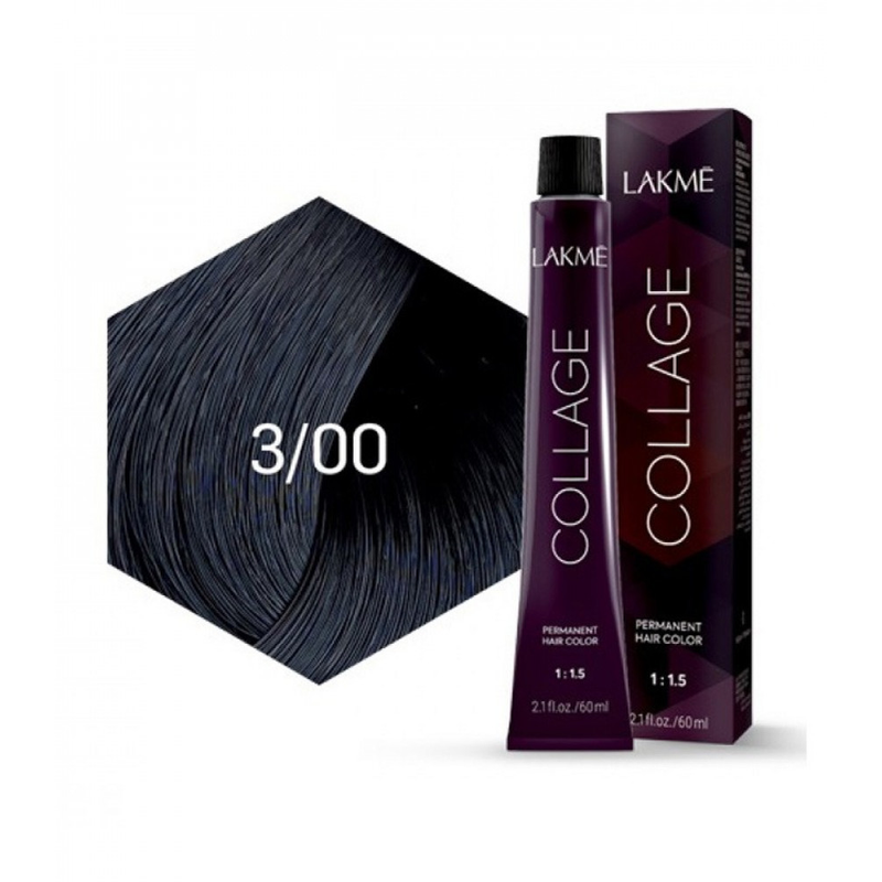 Lakme Permanent Hair Color 3.00 Dark Brown 60ml