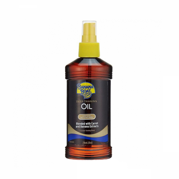 Banana Boat Deep Tanning Oil Carrot & Banana Extract SPF Low Protection 236ml