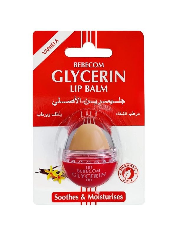 Best Lip Balm for Dry Lips Vanilla Glycerin Bebecom 10g