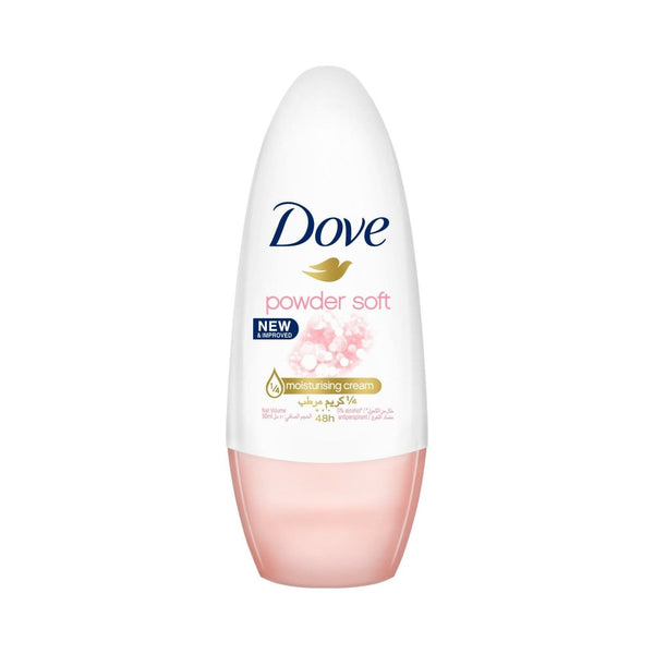 Dove Powder Soft Roll-On Deodorant Antiperspirant 50ml