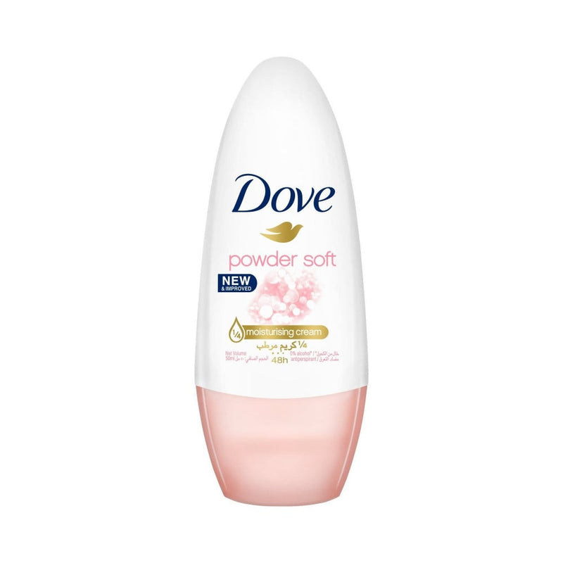 Dove Powder Soft Roll-On Deodorant Antiperspirant 50ml