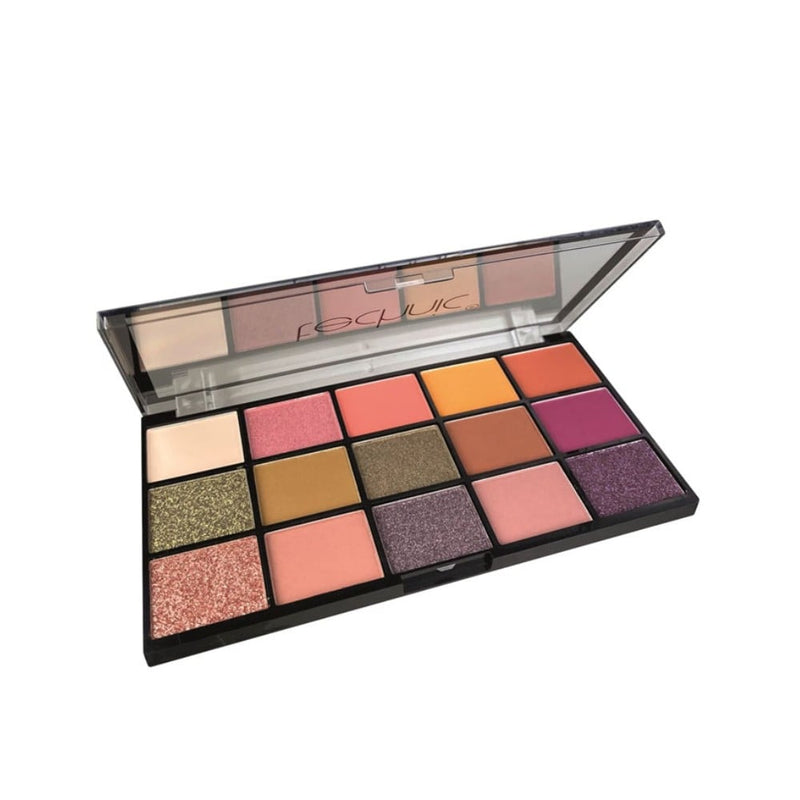 Technic Cinnamon Swirl Pressed Eyeshadow Palette 15 Colors 30g
