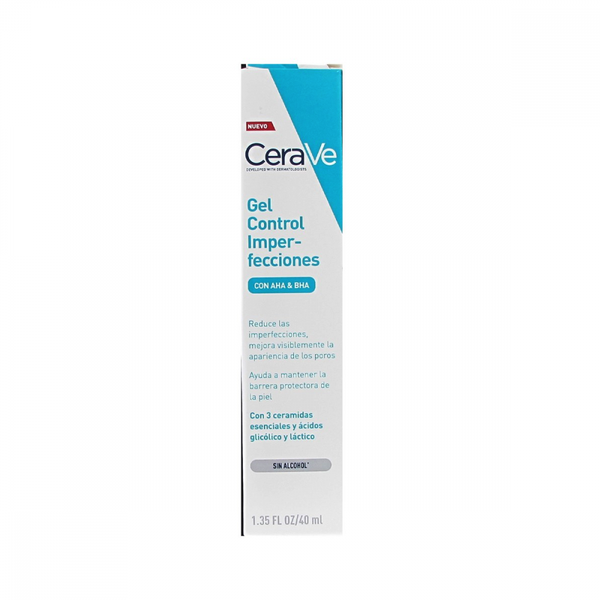 CeraVe Acne Control Gel with Salicylic Acid, AHA & BHA, 40ml
