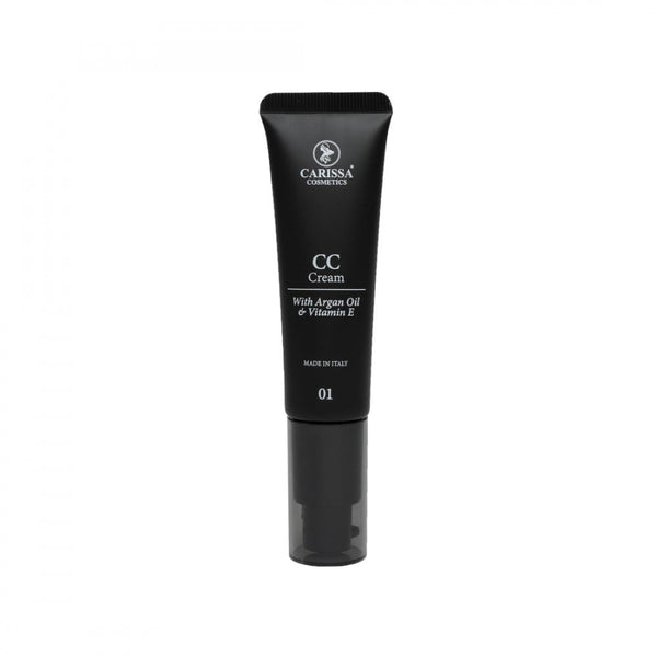 Carissa Cosmetics CC Cream with Vitamin E & Argan Oil for Even Skin Tone 01