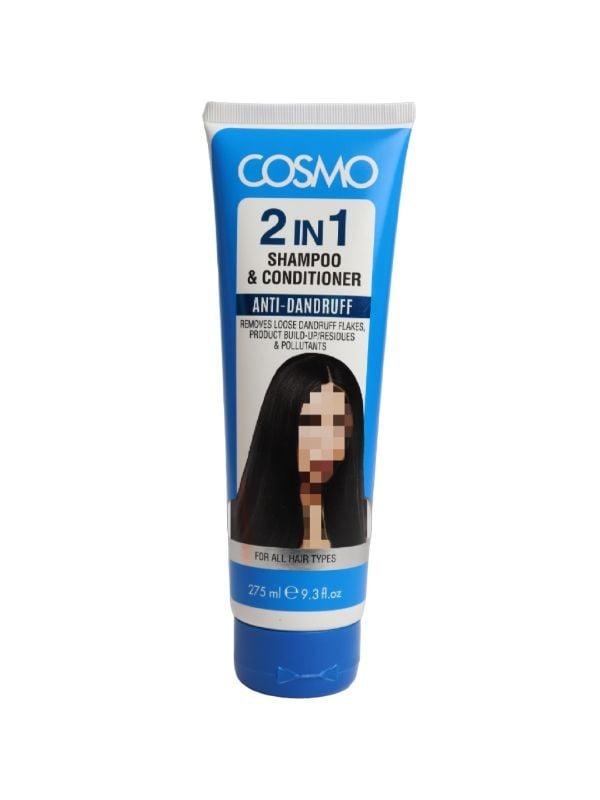 Cosmo 2-in-1 Anti-Dandruff Shampoo + Conditioner - 275ml
