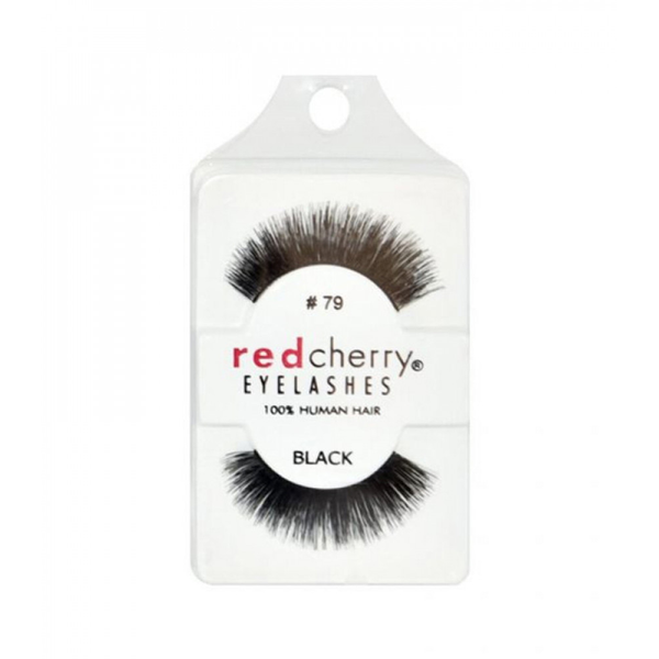 Red Cherry 79 Jewels Natural Eyelashes Handmade Sterilized Hair